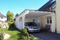 Flachdach Carport