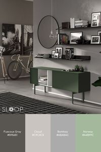 Ingresso minimal dal gusto vintage? Ci pensa Marea, la mensola di design in metallo total black, perfetta da abbinare con tonalità pastello tenui. Non sai quale colore abbinare? Lasciati ispirare da questo moodboard #slooparredi #mensolemoderne #design