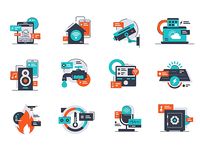 Smart home Icons by Kit8 on Dribbble