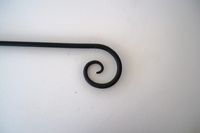Asta Dimensioni personalizzate Asta per tende bronzo nero - Etsy Italia