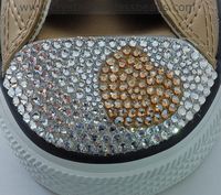 How to Crystallize a Swarovski Heart on Converse Trainers | Crystal and Glass Beads