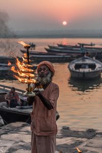 Ganga Aarti, Varanasi, India More
