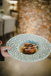 Foto de un plato de comida del restaurante Por Herencia de Murcia. Fotografía gastronómica de Cristina Navarro.