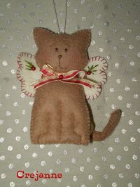 Crejanne: VILTEN KERSTBOOMHANGERS