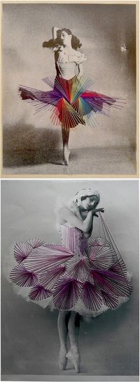String art ballerina
