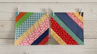 Sew Your Stash Series #3 - 8" Scrappy Strings Block Tutorial - YouTube