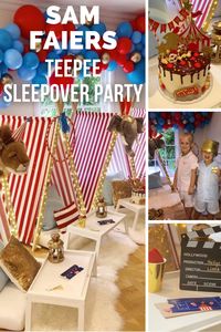 Celebrity parents (or auntie in this case) are hosting VIP teepee sleepover parties at their homes for their kids. Check out the blog post to see how Sam Faiers hosted a ‘circus / greatest showman’ themed party for her niece's birthday. This is one of eight celebrity sleepover parties featured.