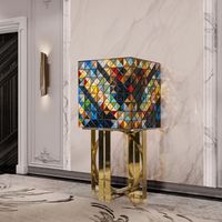Hallways aren't always the most attractive parts of a house, but you may make them more intriguing by including unexpected pops of color. The NEPTUNO RUG is a very versatile rug with neutral colors that will go with any color palette. This modern hallway décor is distinguished by its French historical touches and contemporary elements.