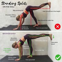 Jacquelyn Umof, Yoga on Instagram: “Today’s @getstretchy pose is an important pose to master, because this is your starting point for kicking up into handstand. If this pose…”