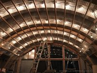 Insulating the Headquarters Hut - Clever Moderns