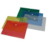 File Folder Material : PVC. Color : Assorted. Type : Punched Pocket. Dimensions / Size : A4. Folder Size: A4 Cover: Transparent PVC with logo print, 5 colors designs Packing: 1PC/OPP bag