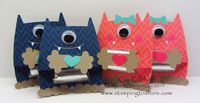Valentine Options for 2014 with Video by Kay Kalthoff Stamping to Share with Stampin' Up! Monster Hugs!