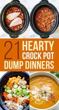 Don’t let the name scare you, says BuzzFeed Food. These dump dinners are the way to go. Just fire up your crock pot and throw everything in. You're a few hours away from a delicious meal!