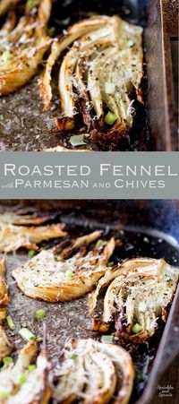 This roasted fennel dish is sweet and mellow and the perfect side for any occasion. It is simple to make and takes no effort as it roasts happily in the oven. Another great side recipe from Sprinkles and Sprouts