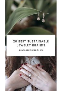 Wearing Jewelry is the best way to express and celebrate yourself. This guide has all the best sustainable jewelry brands so that you can look nice while also protecting the planet! From ethical jewelry made from recycled gold to lab-grown diamonds, there's plenty to love. Find beautiful sustainable rings, necklaces, bracelets and earrings! #Jewelry #Sustainability #SustainableJewelry #SlowFashion #Ethical #SustainableFashion #HandmadeJewellery #SustainableJewellery #EcoJewelry #EthicallyMade
