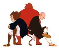 The Boy and the Beast #Kumatetsu #Tatara #Hyakushubo (by たゆ)
