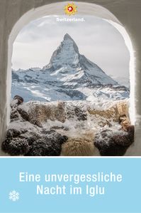 Eine Übernachtung der ganz besonderen Art bieten die Iglu-Dörfer in der Schweiz. Viele weitere spezielle Erlebnisse erwarten dich im Schweizer Winter. #IneedSwitzerland #swisswinter📍 Zermatt, Wallis © Switzerland Tourism Published: November 2020