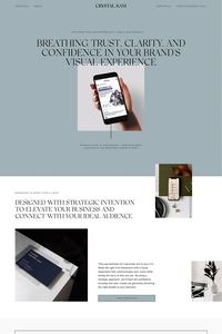 Our client website showcase - www.crystalkam.ca. Mono is stylish, minimalist and very versatile. It was designed as a multi-purpose theme, to cater to the needs of various business types, from photographers and filmmakers, to bloggers, designers, stylists, planners, educators, etc. Mono comes with an additional Style Kit of your choice that you can select after checkout inside your dashboard.