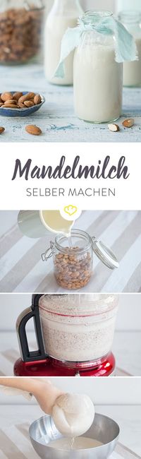 Viele von uns kennen Mandeln aus dem Studentenfutter-Mix oder in Form von Marzipan, doch es steckt noch viel mehr in ihnen. Aus der Mandel lässt sich ganz einfach eine leckere Milch herstellen, die eine ideale Alternative zu Kuhmilch ist. Sie enthält ebenfalls viel Eiweiß und ist genauso vielseitig einsetzbar.