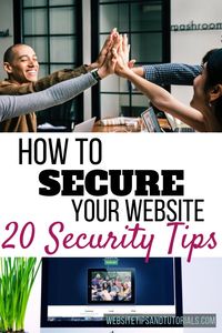 If you have your own website or blog, then you need to know how to secure a website. These security tips can help you protect your website from spammer, hackers & more. Don't let your business be ruined! Take this advice! #businessownertips #onlinebusinessadvice #tipsforbloggers #bloggingformoney #bloggingbusiness #girlboss #ladyboss #girlbosstips #onlinestoretips #onlinebiz #smallbiz #mompreneur #mompreneurtips #momtrepreneur #solopreneur #solopreneurtips #entrepreneur #entrepreneurtips #blog