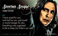 Literary Villains & Antiheroes - Severus Snape #HarryPotter #JKRowling #SeverusSnape #Books #Quotes