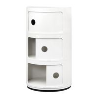 Buy Kartell Componibili Storage Unit - White - Medium | Amara