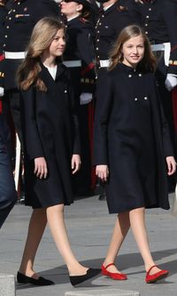 Queen Letizia’s daughters Leonor & Sofia are fashion princesses