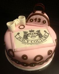 Juicy couture birthday cake