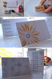 diy thank you notes