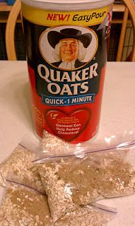 SOO much healthier and cheaper than pre-packaged oatmeal!! DIY Instant oatmeal packs - 60 packs for less than $4.00 and 10 minutes of your time. I so need to do this!