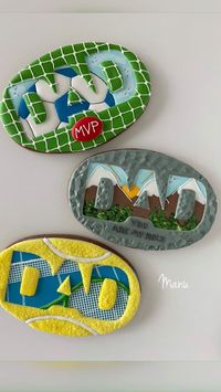 manubiscottidecorati on Instagram: A cookie for Dad. Made by Manu, May 2020, my tutorial on Cookie Connection. Link in bio. Use of the logo Cookie Connection is courtesy…