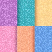 Rounded lines pattern collection Free Ve... | Free Vector #Freepik #freevector #pattern #ornament #template #line
