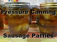 Pressure Canning Sausage Patties - YouTube