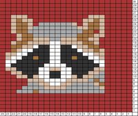 Tricksy Knitter Charts: RACCOON