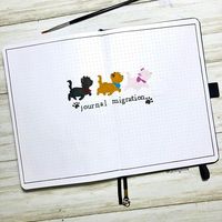 Worth spending two page for a journal migration @carlinginink on IG. ✏Stationery weekly sale🔥 like brush pens, marking pens🖍 and pencil cases👝 for just fraction of price🛒💨🏃♀️. Visit ALotMall.com👇 🔖#bujomigrate #bujoindex #bujomigration #bujoidea #alotmall