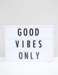 50Fifty Letter Light Box