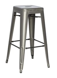 Brighten up any space with the stack-able Industrial metal stool from Office Chairs Canada. #barStools #MetalStools