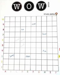 Wow board for classroom management