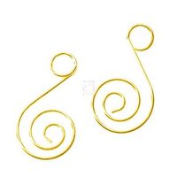 Gold Ornament Hooks - 50 Piece Box - Walmart.com
