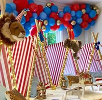 Celebrity parents (or auntie in this case) are hosting VIP teepee sleepover parties at their homes for their kids. Check out the blog post to see how Sam Faiers hosted a ‘circus / greatest showman’ themed party for her niece's birthday. This is one of eight celebrity sleepover parties featured.