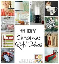 diy Christmas gifts | East Coast Creative: 11 DIY Christmas Gift Ideas