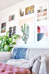 DIY Gallery Wall at the Sisoo Studio | sisoo.com