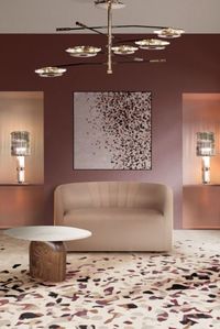 This beautiful reading corner features the beautiful trendy Terrazzo Rug, taking inspiration from the Italian flooring composite, it is one of the biggest and most known fashion and interior design trends of our times. The pattern in this rug lends itself beautifully to a reading corner motif, creating a sense of comfort and warmth unlike any other.