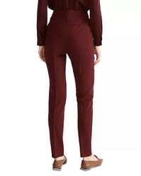Max Mara - Villar Straight Stretch Wool Pants