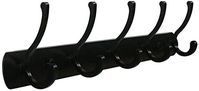 Amazon.com: Haocute Wall Mounted Coat Rack Heavy Duty Coat Hooks with 5 Metal Hooks, 15 Inch Coat Hook Rail for Entryway, Kitchen, Bathroom, Living Room, Bedroom : Home & Kitchen