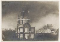 Fire in the Paleis voor Volksvlijt, Amsterdam, 1929