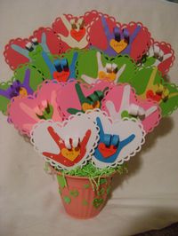 Teacher gift...for our preschool teacher who specialized in deaf education.
