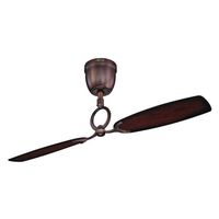 52" - 2 Blade - Oil Brushed Bronze Finish - Reversible Applewood with Shaded Edge/Dark Walnut Plywood Blades - Six Fan Speeds - Remote - Aerialist | Westinghouse Ceiling Fan
