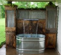 BARN WALL FEATURE PLANS AND HOW TO VIDEO SERIES for fountain kit One Sided AND Double Sided