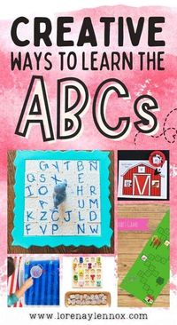 20+ Fun Ways to Learn the ABCs With Your Preschooler - Bilingual Beginnings